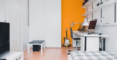 decorar un espacio pequeño para trabajar en casa