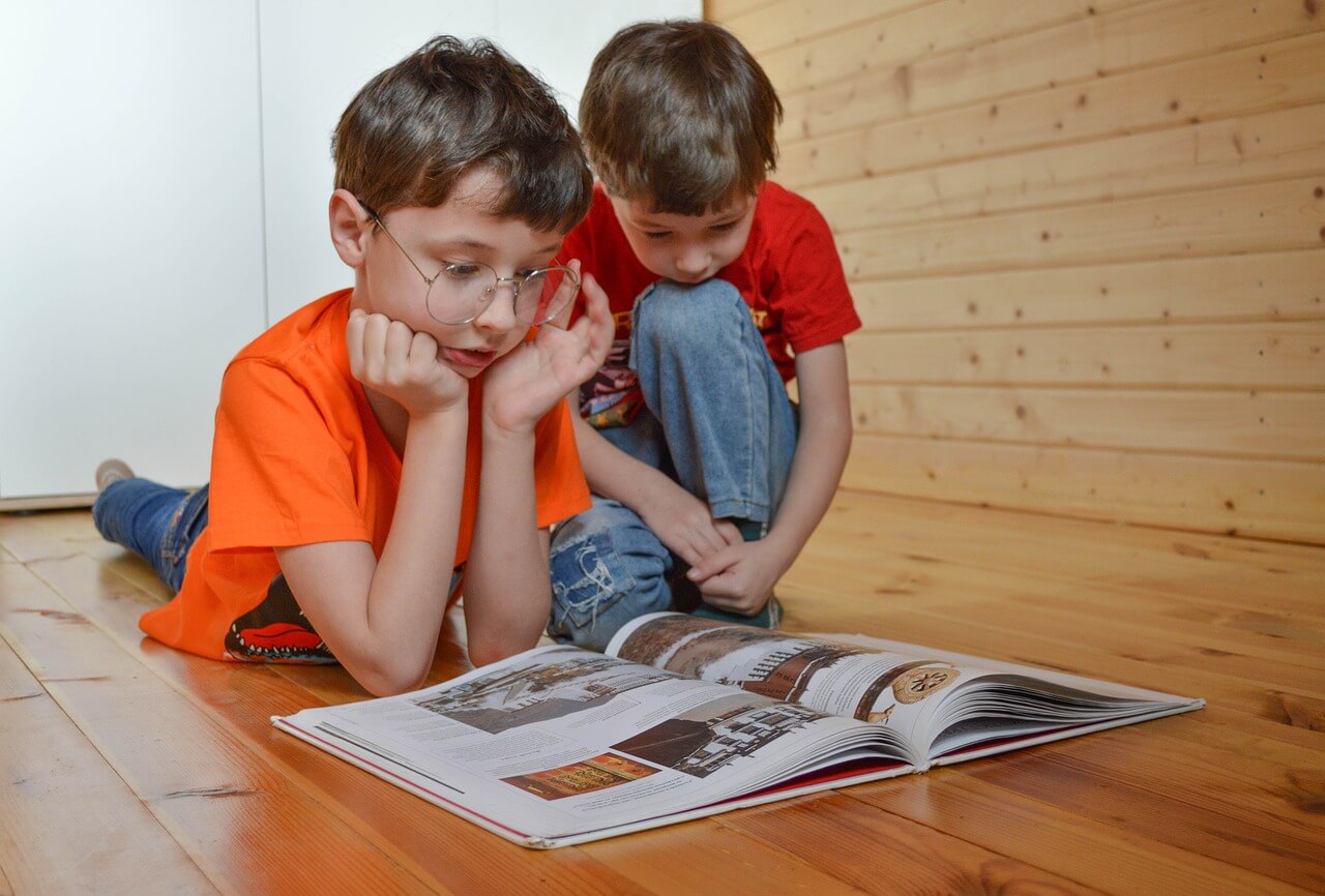 espacio de trabajo en casa para niños